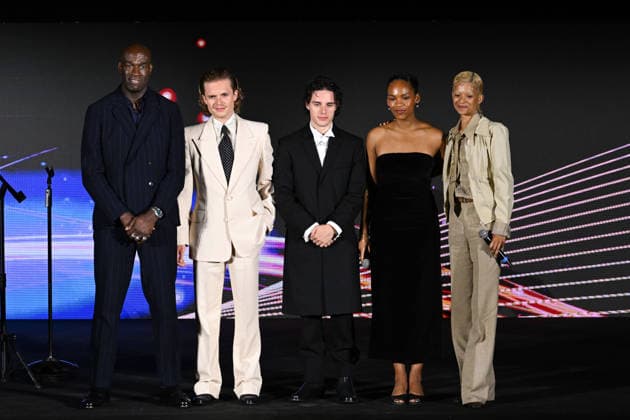 IPA85558878 - Taormina, 72nd Taormina Film Fest 2026 Night 1, Awards Ceremony Pictured: Phoebe Campbell, Tom Glynn-Carney, Steve Toussaint, Bethany Antonia, Harry Collett  Copyright: xManuelexMangiarottix xDxAvanzo Mangiarottix 85558878