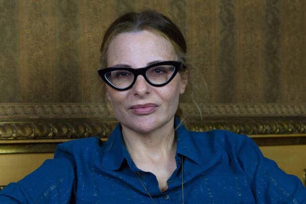 IPA85559215 - Turin, Italy. June 10, 2026. Italian writer Teresa Ciabatti is a guest of the Circolo dei Lettori as a shortlisted author for the Strega Prize (Premio Strega) literary award  Copyright: xMarcoxDestefanisx xx 85559215