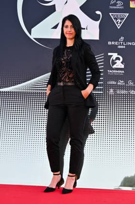 IPA85561776 - Taormina, 72nd Taormina Film Fest 2026 Day 1, red carpet. Pictured: Laura Grossi  Copyright: xManuelexMangiarottix xDxAvanzo Mangiarottix 85561776