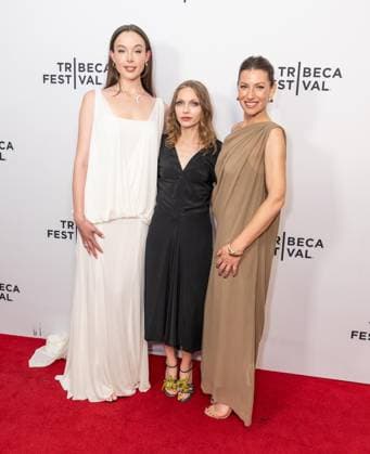 June 10, 2026, Bronx, New York, USA: Ella Beaty, Tavi Gevinson and Ari Graynor attend premiere of Act One during Tribeca Film Festival at Village East by Angelika in New York, NY on June 10, 2026. Bronx USA  - ZUMAr339 20260610_znp_r339_101 Copyright: xLevxRadinx