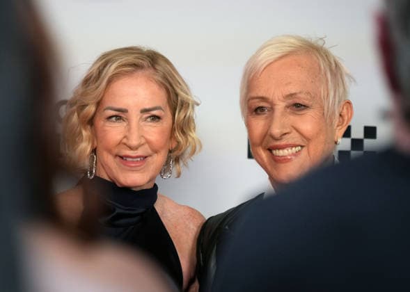 June 10, 2026, New York, Ny, USA: CHRIS EVERT and MARTINA NAVRATILOVA attend the Ã¢â‚¬ËœChris & Martina: The Final SetÃ¢â‚¬â ¢ Premiere at the Tribeca Festival, .SVA Theater, NYC..June 10, 2026. . CHRIS EVERT attends the Ã¢â‚¬ËœChris & Martina: The Final SetÃ¢â‚¬â ¢ Premiere at the Tribeca Festival, .SVA Theater, NYC..June 10, 2026. . Ã¢â‚¬ËœChris & Martina: The Final SetÃ¢â‚¬â ¢ Premiere at the Tribeca Festival, .SVA Theater, NYC..June 10, 2026. New York USA  - ZUMAms4_ 20260610_faf_ms4_001 Copyright: xSoniaxMoskowitzxGordonx