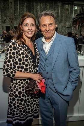 ABB LEOBAECK- Rebecca Seidler mit Wolfgang Bahro Schauspieler bei der Verleihung des Leo-Baeck-Preises in den Wilhelm Studios am 10.06.2026 in Berlin Berlin Deutschland *** ABB LEOBAECK Rebecca Seidler with Wolfgang Bahro Actor at the Leo Baeck Award Ceremony at Wilhelm Studios on 10 06 2026 in Berlin Berlin Germany