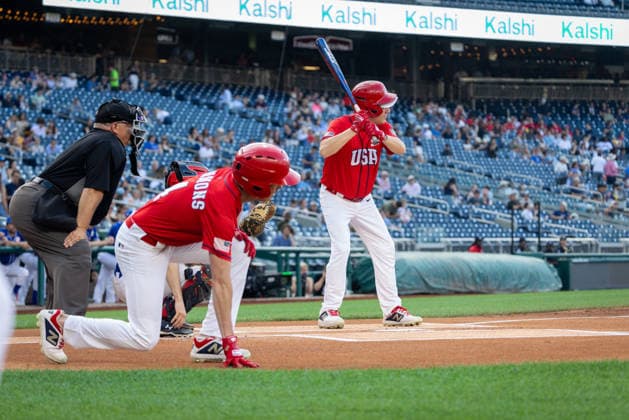 Congressional Baseball Game in Washington, DC WASHINGTON, DC - JUNE 10: House Minority Leader Steve Scalise (R-LA) bats during the Congressional Baseball Game at Nationals Park in Washington, DC, United States, on June 10, 2026. Nathan Posner Anadolu Washington, DC United States. Editorial use only. Please get in touch for any other usage.  Copyright: x2026xAnadoluxNathanxPosnerx