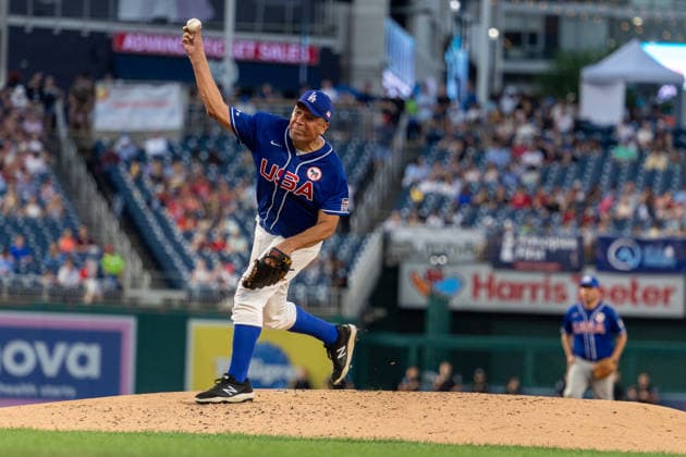Congressional Baseball Game in Washington, DC WASHINGTON, DC, UNITED STATES - JUNE 10: Senator Alex Padilla (D-CA) pitches during the Congressional Baseball Game at Nationals Park in Washington, DC, United States, on June 10, 2026. Nathan Posner Anadolu Washington, DC United States. Editorial use only. Please get in touch for any other usage.  Copyright: x2026xAnadoluxNathanxPosnerx