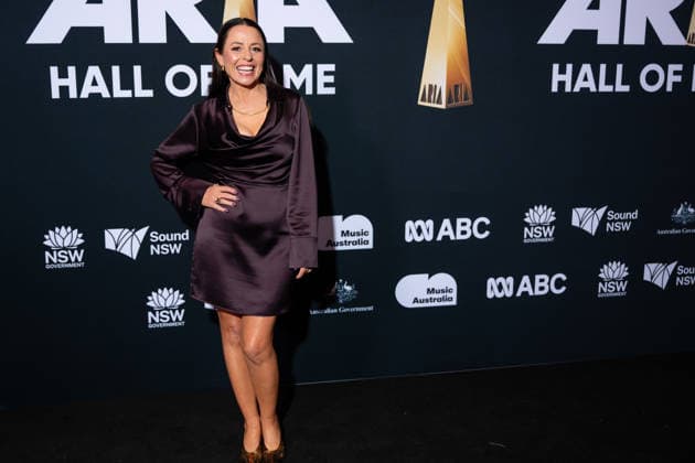 ARIA AWARDS HALL OF FAME, Myf Warhurst during a 2026 ARIA awards Hall of fame event at Carriageworks, in Sydney, Thursday, June 11, 2026. ( NO ARCHIVING  Copyright: xSARAHxWILSONx 20260611150639143307