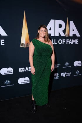 ARIA AWARDS HALL OF FAME, Senator Sarah Hanson-Young during a 2026 ARIA awards Hall of fame event at Carriageworks, in Sydney, Thursday, June 11, 2026. ( NO ARCHIVING  Copyright: xSARAHxWILSONx 20260611115342783929