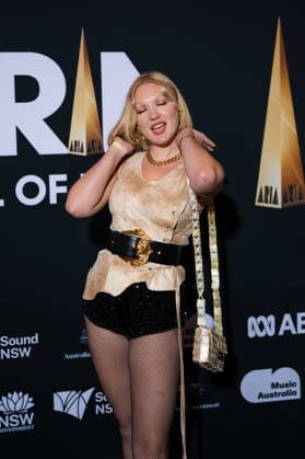 ARIA AWARDS HALL OF FAME, Holiday Sidewinder during a 2026 ARIA awards Hall of fame event at Carriageworks, in Sydney, Thursday, June 11, 2026. ( NO ARCHIVING  Copyright: xSARAHxWILSONx 20260611134891248411