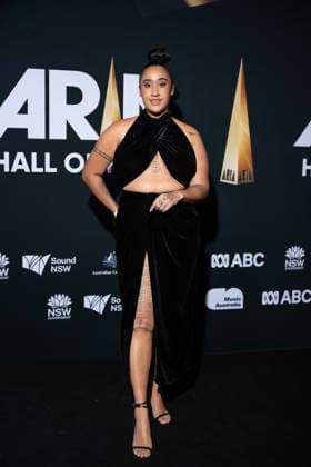 ARIA AWARDS HALL OF FAME, Sosefina Fuamoli during a 2026 ARIA awards Hall of fame event at Carriageworks, in Sydney, Thursday, June 11, 2026. ( NO ARCHIVING  Copyright: xSARAHxWILSONx 20260611185686785704