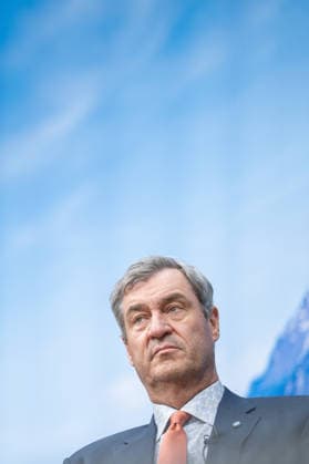 Markus Söder, Ministerpräsident Bayern, als Gast der Gesprächsreihe TALK 60 in der Bayerischen Landesvertretung;TALK 60 Gesprächsreihe 60 Jahre Deutsch-Israelische Beziehungen der Konrad-Adenauer-Stiftung, Berlin Berlin Deutschland Bayerische Vertretung in Berlin *** Markus Söder, Minister-President of Bavaria, as guest of the TALK 60 series of talks at the Bavarian State Representation TALK 60 series of talks on 60 years of German-Israeli relations organized by the Konrad Adenauer Foundation, Berlin Berlin Germany Bavarian Representation in Berlin