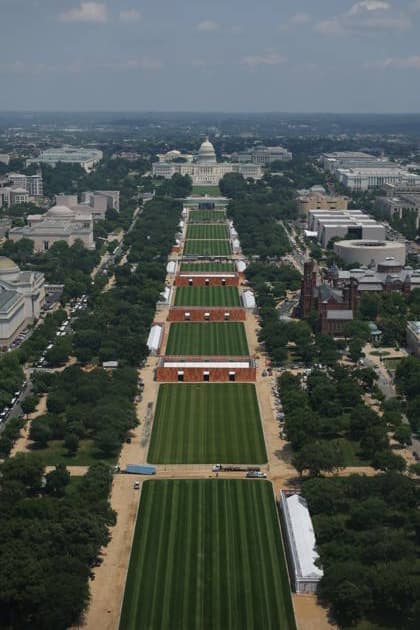 Washington DC June 10 : The National Mall will be home to a FIFA World Cup 2026 Fan Zone Viewing Party on June 10, 2026 Copyright: xmpi34x xMediaPunchx
