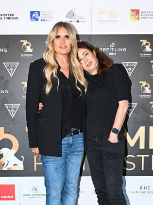 IPA85572806 - Taormina, 72nd Taormina Film Fest 2026 Day 2 Photocall for the Women Beyond the Gaze panel In the photo: Tiziana Rocca, Francesca Archibugi  Copyright: xMaurizioxD Avanzox xDxAvanzo Mangiarottix 85572806