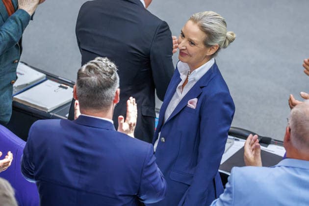 Bundestag Alice Weidel (AfD) im Deutschen Bundestag am 11.06.26 in Berlin. Berlin Berlin Deutschland Bundestag *** Bundestag Alice Weidel AfD in the German Bundestag on 11 06 26 in Berlin Berlin Berlin Germany Bundestag