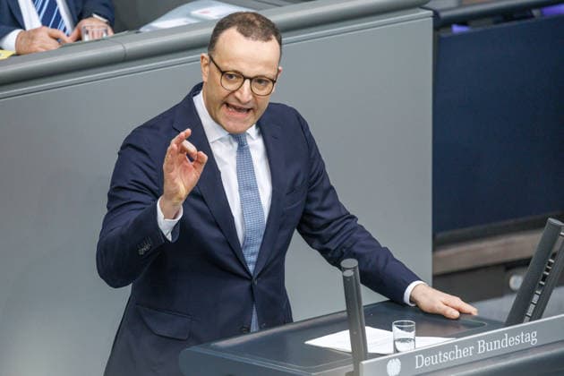 Bundestag Jens Spahn (CDU) im Deutschen Bundestag am 11.06.26 in Berlin. Berlin Berlin Deutschland Bundestag *** Bundestag Jens Spahn CDU in the German Bundestag on 11 06 26 in Berlin Berlin Berlin Germany Bundestag