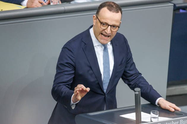 Bundestag Jens Spahn (CDU) im Deutschen Bundestag am 11.06.26 in Berlin. Berlin Berlin Deutschland Bundestag *** Bundestag Jens Spahn CDU in the German Bundestag on 11 06 26 in Berlin Berlin Berlin Germany Bundestag