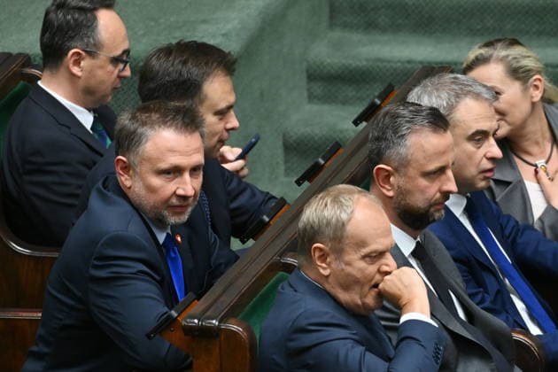 RECORD DATE NOT STATED 10.06.2026 WARSZAWA SEJM RP Warsaw 10 06 2026 59th session of the Sejm of the 10th term - Polish Parliament DEBATA I GLOSOWANIE NAD WOTUM NIEUFNOSCI DLA MINISTRA MSWIA MARCINA KIERWINSKIEGO DEBATE AND VOTE ON THE NO-CONFIDENCE MOTION FOR THE MINISTER OF THE INTERIOR MARCIN KIERWINSKI N Z MARCIN KIERWINSKI DONALD TUSK WLADYSLAW KOSINIAK KAMYSZ ANDRZEJ DOMANSKI RZAD FOT DAMIAN BURZYKOWSKI NEWSPIX.PL NEWSPIX.PL --- newspix.pl 