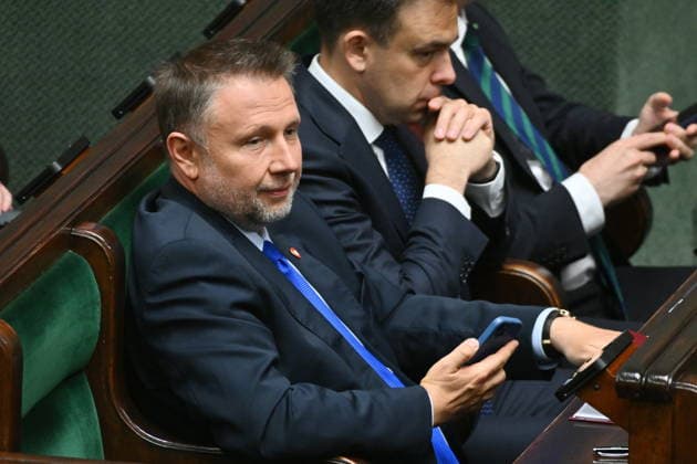 RECORD DATE NOT STATED 10.06.2026 WARSZAWA SEJM RP Warsaw 10 06 2026 59th session of the Sejm of the 10th term - Polish Parliament DEBATA I GLOSOWANIE NAD WOTUM NIEUFNOSCI DLA MINISTRA MSWIA MARCINA KIERWINSKIEGO DEBATE AND VOTE ON THE NO-CONFIDENCE MOTION FOR THE MINISTER OF THE INTERIOR MARCIN KIERWINSKI N Z MARCIN KIERWINSKI ANDRZEJ DOMANSKI RZAD FOT DAMIAN BURZYKOWSKI NEWSPIX.PL NEWSPIX.PL --- newspix.pl 