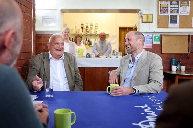 . 11 06 2026. KingÕs Lynn, United Kingdom. Prince William during a visit to a local mental health charity in KingÕs Lynn, United Kingdom  xPoolx xi-Imagesx IIM-26825-0004
