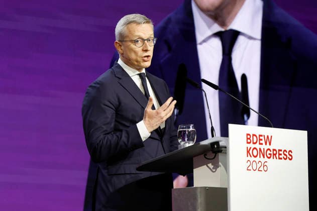 Karsten Wildberger beim BDEW Kongress 2026 in der Station . Berlin, 11.06.2026 *** Karsten Wildberger at the BDEW Congress 2026 in the Berlin Station, 11 06 2026 Foto:xR.xSchmiegeltx xFuturexImagex bdew_6616