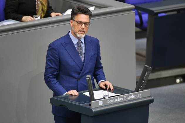Berlin, Deutschland, 11.06.2026: Deutscher Bundestag: 56. Bundestagssitzung: Robin Wagener, Grüne *** Berlin, Germany, 11 06 2026 German Bundestag 56 Bundestag session Robin Wagener, Greens Copyright: xdtsxNachrichtenagenturx dts_122648