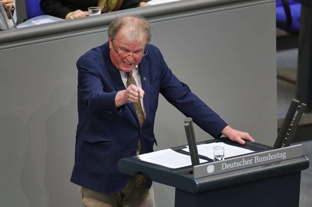 Berlin, Deutschland, 11.06.2026: Deutscher Bundestag: 79. Bundestagssitzung: Udo Theodor Hemmelgarn, AfD *** Berlin, Germany, 11 06 2026 German Bundestag 79 Bundestag session Udo Theodor Hemmelgarn, AfD Copyright: xdtsxNachrichtenagenturx dts_122650