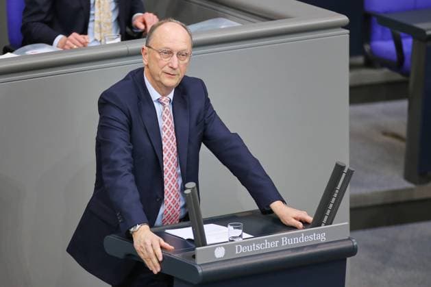 Berlin, Deutschland, 11.06.2026: Deutscher Bundestag: 83. Bundestagssitzung: Klaus Wiener, CDU *** Berlin, Germany, 11 06 2026 German Bundestag 83 Bundestag session Klaus Wiener, CDU Copyright: xdtsxNachrichtenagenturx dts_122623