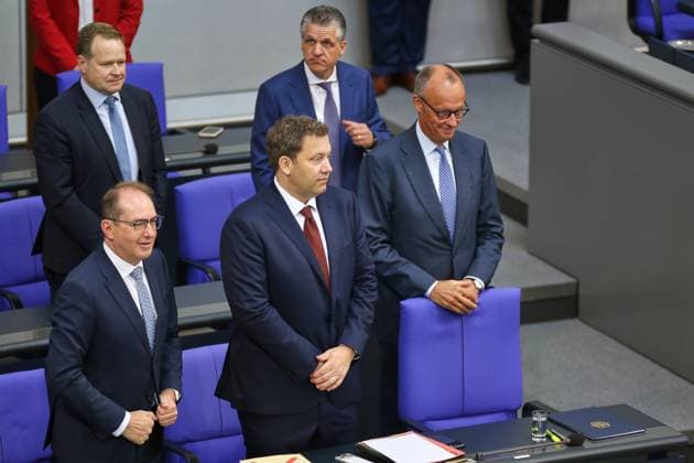 Berlin, Deutschland, 11.06.2026: Deutscher Bundestag: 83. Bundestagssitzung: Unter anderem: Bundesminister des Innern Alexander Dobrindt (CSU), Bundesminister der Finanzen Lars Klingbeil (SPD) und Bundeskanzler Friedrich Merz (CDU) *** Berlin, Germany, 11 06 2026 German Bundestag 83 Bundestag session Including Federal Minister of the Interior Alexander Dobrindt CSU , Federal Minister of Finance Lars Klingbeil SPD and Federal Chancellor Friedrich Merz CDU Copyright: xdtsxNachrichtenagenturx dts_122614