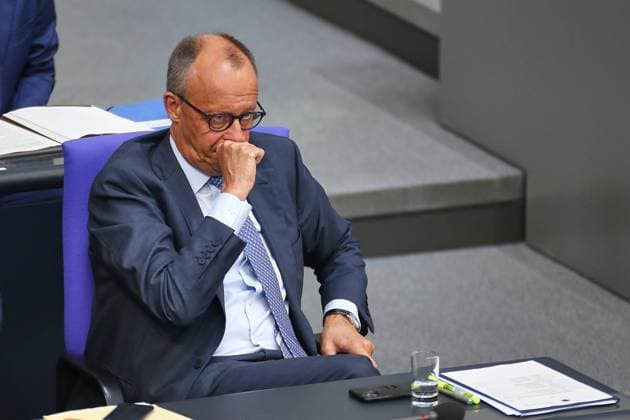 Berlin, Deutschland, 11.06.2026: Deutscher Bundestag: 83. Bundestagssitzung: Bundeskanzler Friedrich Merz (CDU) *** Berlin, Germany, 11 06 2026 German Bundestag 83 Bundestag session Federal Chancellor Friedrich Merz CDU Copyright: xdtsxNachrichtenagenturx dts_122580