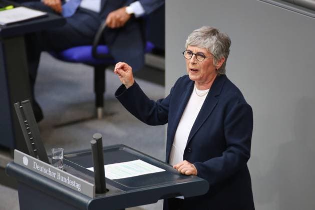 Berlin, Deutschland, 11.06.2026: Deutscher Bundestag: 83. Bundestagssitzung: Britta Haßelmann, Grüne *** Berlin, Germany, 11 06 2026 German Bundestag 83 Bundestag session Britta Haßelmann, Greens Copyright: xdtsxNachrichtenagenturx dts_122581