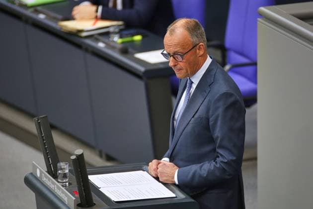 Berlin, Deutschland, 11.06.2026: Deutscher Bundestag: 83. Bundestagssitzung: Bundeskanzler Friedrich Merz (CDU) *** Berlin, Germany, 11 06 2026 German Bundestag 83 Bundestag session Federal Chancellor Friedrich Merz CDU Copyright: xdtsxNachrichtenagenturx dts_122600