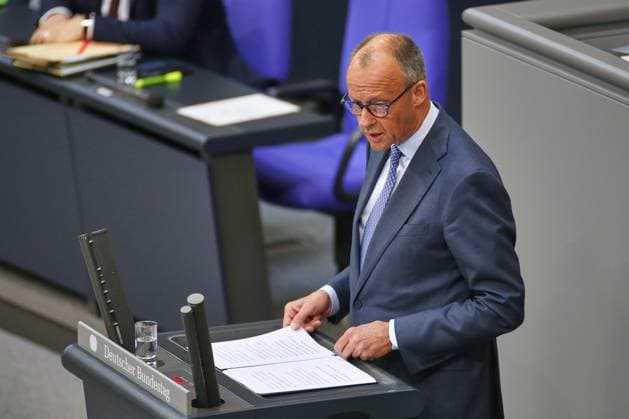 Berlin, Deutschland, 11.06.2026: Deutscher Bundestag: 83. Bundestagssitzung: Bundeskanzler Friedrich Merz (CDU) *** Berlin, Germany, 11 06 2026 German Bundestag 83 Bundestag session Federal Chancellor Friedrich Merz CDU Copyright: xdtsxNachrichtenagenturx dts_122602