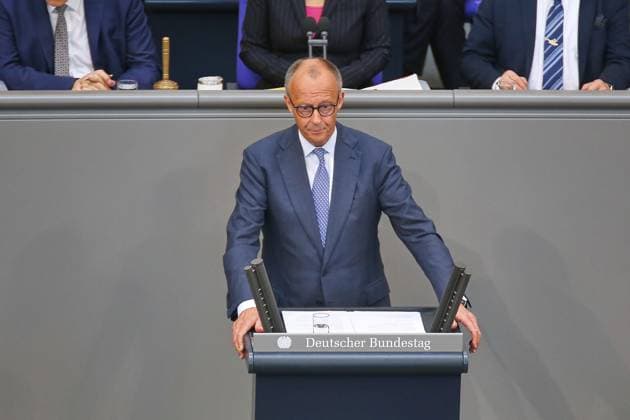 Berlin, Deutschland, 11.06.2026: Deutscher Bundestag: 83. Bundestagssitzung: Bundeskanzler Friedrich Merz (CDU) *** Berlin, Germany, 11 06 2026 German Bundestag 83 Bundestag session Federal Chancellor Friedrich Merz CDU Copyright: xdtsxNachrichtenagenturx dts_122604