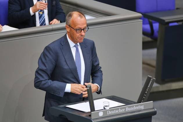 Berlin, Deutschland, 11.06.2026: Deutscher Bundestag: 83. Bundestagssitzung: Bundeskanzler Friedrich Merz (CDU) *** Berlin, Germany, 11 06 2026 German Bundestag 83 Bundestag session Federal Chancellor Friedrich Merz CDU Copyright: xdtsxNachrichtenagenturx dts_122607