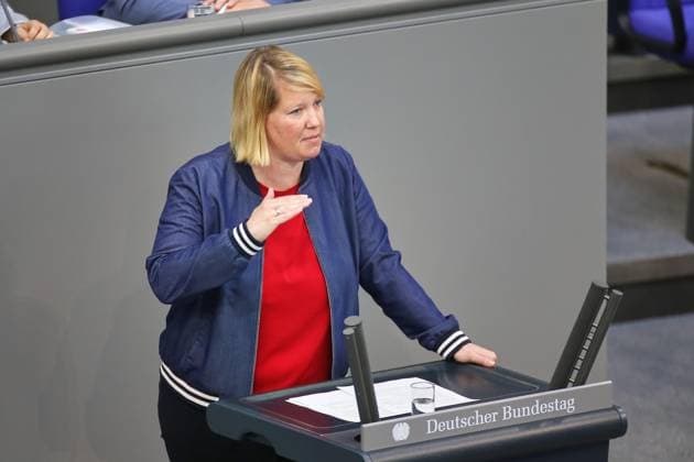 Berlin, Deutschland, 11.06.2026: Deutscher Bundestag: 83. Bundestagssitzung: Wiebke Esdar, SPD *** Berlin, Germany, 11 06 2026 German Bundestag 83 Bundestag session Wiebke Esdar, SPD Copyright: xdtsxNachrichtenagenturx dts_122537