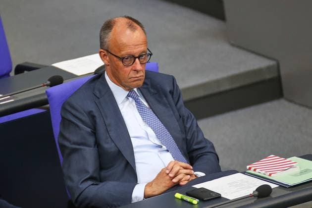 Berlin, Deutschland, 11.06.2026: Deutscher Bundestag: 83. Bundestagssitzung: Bundeskanzler Friedrich Merz (CDU) *** Berlin, Germany, 11 06 2026 German Bundestag 83 Bundestag session Federal Chancellor Friedrich Merz CDU Copyright: xdtsxNachrichtenagenturx dts_122549