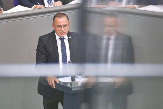 Berlin, Deutschland, 11.06.2026: Deutscher Bundestag: 83. Bundestagssitzung: Tino Chrupalla, AfD *** Berlin, Germany, 11 06 2026 German Bundestag 83 Bundestag session Tino Chrupalla, AfD Copyright: xdtsxNachrichtenagenturx dts_122564