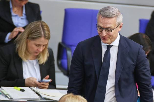 Berlin, Deutschland, 11.06.2026: Deutscher Bundestag: 83. Bundestagssitzung: Bundesministerin für Wohnen, Stadtentwicklung und Bauwesen Verena Hubertz (SPD) und Bundesminister für Digitales und Staatsmodernisierung Karsten Wildberger (CDU) *** Berlin, Germany, 11 06 2026 German Bundestag 83 Bundestag session Federal Minister for Housing, Urban Development and Building Verena Hubertz SPD and Federal Minister for Digital and State Modernization Karsten Wildberger CDU Copyright: xdtsxNachrichtenagenturx dts_122565