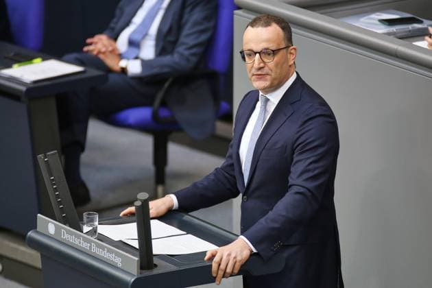 Berlin, Deutschland, 11.06.2026: Deutscher Bundestag: 83. Bundestagssitzung: Jens Spahn, CDU *** Berlin, Germany, 11 06 2026 German Bundestag 83 Bundestag session Jens Spahn, CDU Copyright: xdtsxNachrichtenagenturx dts_122572