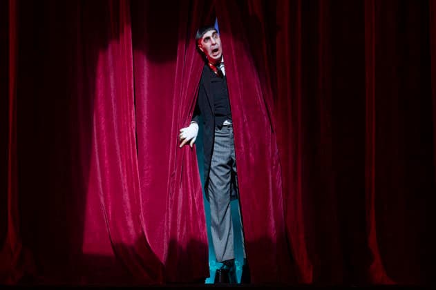 June 11, 2026, Madrid, Madrid, Spain: JAVIER NAVARES performs on stage during the theatre play of The Addams Family The Musical at the Calderon Theater on June 11, 2026 in Madrid, Spain. Madrid Spain  - ZUMAc312 20260611_zsp_c312_003 Copyright: xOscarxManuelxSanchezx