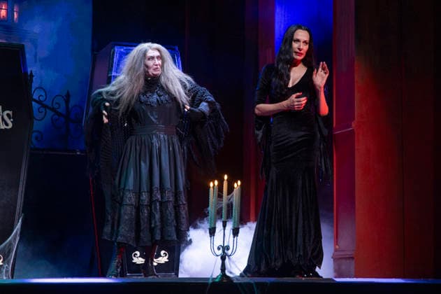 June 11, 2026, Madrid, Madrid, Spain: AMPARO SAIZAR and NATALIA MILLAN performs on stage during the theatre play of The Addams Family The Musical at the Calderon Theater on June 11, 2026 in Madrid, Spain. Madrid Spain  - ZUMAc312 20260611_zsp_c312_008 Copyright: xOscarxManuelxSanchezx