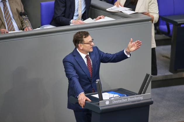 Berlin, Deutschland, 11.06.2026: Deutscher Bundestag: 83. Bundestagssitzung: Kay Gottschalk, AfD *** Berlin, Germany, 11 06 2026 German Bundestag 83 Bundestag session Kay Gottschalk, AfD Copyright: xdtsxNachrichtenagenturx dts_122635