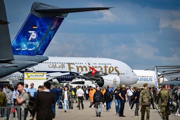 Internationale Luftfahrtausstellung ILA - Berliner Betriebe stellen aus ** NUR FÜR REDAKTIONELLE ZWECKE ** EDITORIAL USE ONLY **<p>Internationale Luftfahrtausstellung ILA - Berliner Betriebe stellen aus, fotografiert am 11.06.2026 in Berlin. Berlin Berlin Berlin Copyright: MaurizioxGambarini *** International Air Show ILA Berlin companies exhibit FOR EDITORIAL PURPOSES ONLY EDITORIAL USE ONLY p International Air Show ILA Berlin companies exhibit, photographed on 11 06 2026 in Berlin Berlin Berlin Berlin Copyright MaurizioxGambarini Copyright: MaurizioxGambarini doc868t7i3pq9ial514p6j ,EDITORIAL USE ONLY