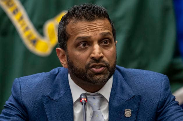 Director of the Federal Bureau of Investigation (FBI) Kash Patel speaks during a roundtable on education at the Department of Justice in Washington, DC on Thursday, June 11, 2026.  WAP202606111170 DANIELxHEUER