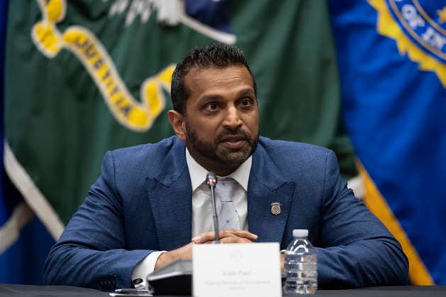 Director of the Federal Bureau of Investigation (FBI) Kash Patel speaks during a roundtable on education at the Department of Justice in Washington, DC on Thursday, June 11, 2026.  WAP202606111175 DANIELxHEUER