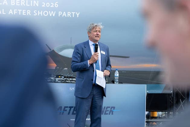 Präsident von Boeing Deutschland, Zentral- & Osteuropa. Deutschland, Berlin am 11. Juni 2026: Präsident von Boeing Deutschland, Zentral- & Osteuropa Dr. Michael Haidinger auf der ILA 2026. *** President of Boeing Germany, Central Eastern Europe Germany, Berlin on June 11, 2026 President of Boeing Germany, Central Eastern Europe Dr. Michael Haidinger at the ILA 2026