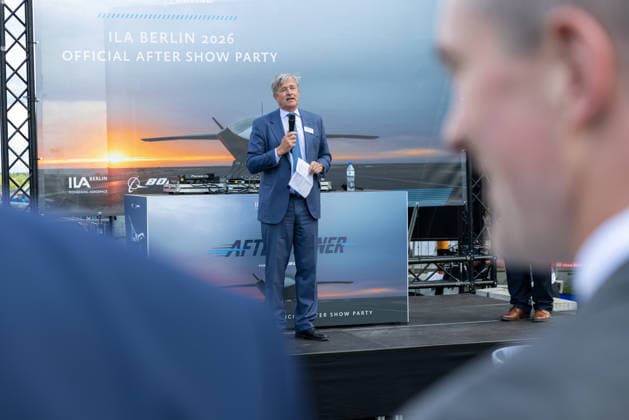 Präsident von Boeing Deutschland, Zentral- & Osteuropa. Deutschland, Berlin am 11. Juni 2026: Präsident von Boeing Deutschland, Zentral- & Osteuropa Dr. Michael Haidinger auf der ILA 2026. *** President of Boeing Germany, Central Eastern Europe Germany, Berlin on June 11, 2026 President of Boeing Germany, Central Eastern Europe Dr. Michael Haidinger at the ILA 2026