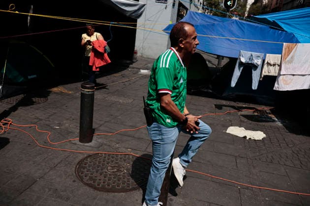 June 11, 2026, Mexico City, Cdmx, Mexico: The opening ceremony of the third FIFA World Cup 2026 in Mexico City has begun, broadcast live from Plaza de la ConstitucioÂ³n as part of the FIFA Fan Festival. Soccer fans are lining up in the streets to gather in the ZoÂ³calo for the opening match between the Mexican National Team and South Africa, which kicks off at 1:00 PM. Wearing jerseys, wigs, and carrying World Cup trophies, thousands of Mexicans and foreigners are coming together to enjoy the world s biggest sporting event. Mexico City Mexico  - ZUMAp204 20260611_zip_p204_010 Copyright: xJosuexPerezx