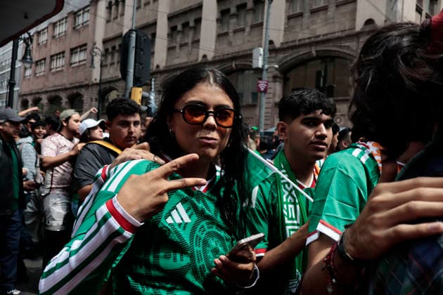 June 11, 2026, Mexico City, Cdmx, Mexico: The opening ceremony of the third FIFA World Cup 2026 in Mexico City has begun, broadcast live from Plaza de la ConstitucioÂ³n as part of the FIFA Fan Festival. Soccer fans are lining up in the streets to gather in the ZoÂ³calo for the opening match between the Mexican National Team and South Africa, which kicks off at 1:00 PM. Wearing jerseys, wigs, and carrying World Cup trophies, thousands of Mexicans and foreigners are coming together to enjoy the world s biggest sporting event. Mexico City Mexico  - ZUMAp204 20260611_zip_p204_016 Copyright: xJosuexPerezx