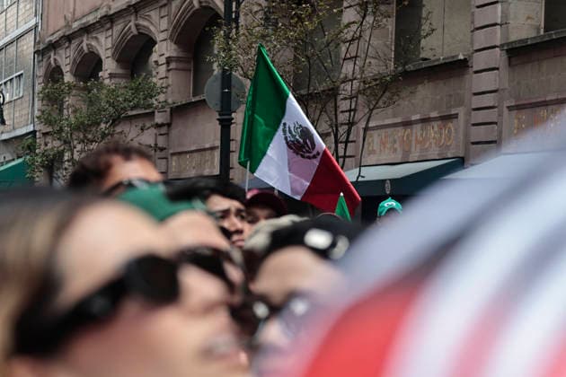June 11, 2026, Mexico City, Cdmx, Mexico: The opening ceremony of the third FIFA World Cup 2026 in Mexico City has begun, broadcast live from Plaza de la ConstitucioÂ³n as part of the FIFA Fan Festival. Soccer fans are lining up in the streets to gather in the ZoÂ³calo for the opening match between the Mexican National Team and South Africa, which kicks off at 1:00 PM. Wearing jerseys, wigs, and carrying World Cup trophies, thousands of Mexicans and foreigners are coming together to enjoy the world s biggest sporting event. Mexico City Mexico - ZUMAp204 20260611_zip_p204_025 Copyright: xJosuexPerezx