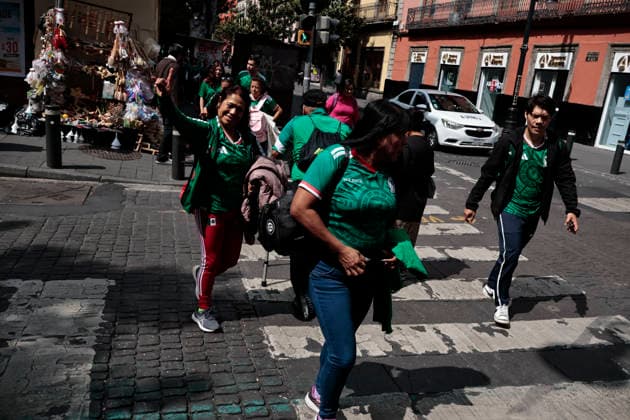 June 11, 2026, Mexico City, Cdmx, Mexico: The opening ceremony of the third FIFA World Cup 2026 in Mexico City has begun, broadcast live from Plaza de la ConstitucioÂ³n as part of the FIFA Fan Festival. Soccer fans are lining up in the streets to gather in the ZoÂ³calo for the opening match between the Mexican National Team and South Africa, which kicks off at 1:00 PM. Wearing jerseys, wigs, and carrying World Cup trophies, thousands of Mexicans and foreigners are coming together to enjoy the world s biggest sporting event. Mexico City Mexico  - ZUMAp204 20260611_zip_p204_044 Copyright: xJosuexPerezx