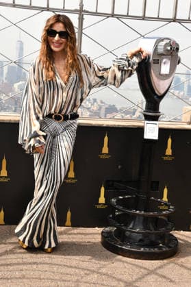 NEW YORK, NY- JUNE 11: Sabrina Impacciatore pictured at the Empire State Building promoting the Sony Pictures Classic ˜Gail Daughtry and the Celebrity Sex Pass™ on June 11, 2026 in New York City. Copyright: xmpi099 MediaPunchx